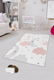Conceptum Alfombra 80 x 120 Multicolor con Impresión Digital 3D